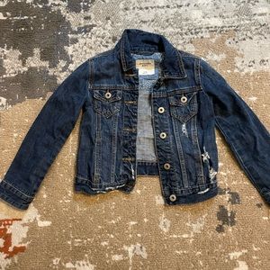 Abercrombie girls jean jacket size small (7-8)
